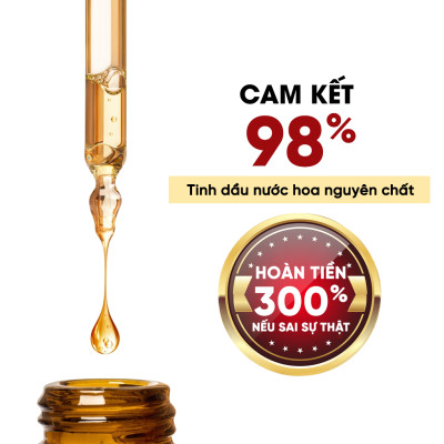 Miss by Jubilé - Tinh dầu nước hoa Pháp Nữ Minisize Dạng lăn 3ml Thơm Lâu, Sang Trọng, Quyến Rũ