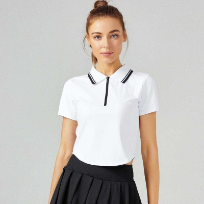 Áo pull thể thao nữ ngắn tay cao cấp