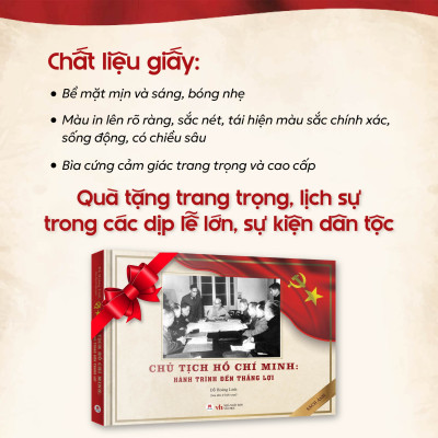 Sách Chủ Tịch Hồ Chí Minh - Hành Trình Đến Thắng Lợi, Sách Bác Hồ, Sách về Bác