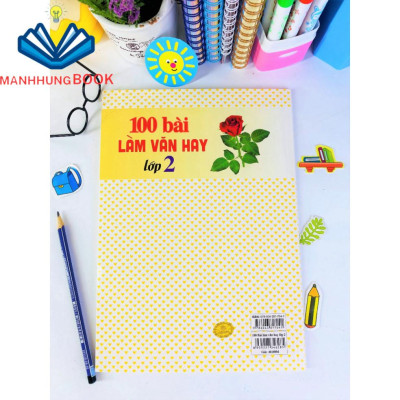 Sách 100 bài làm văn hay lớp 2.