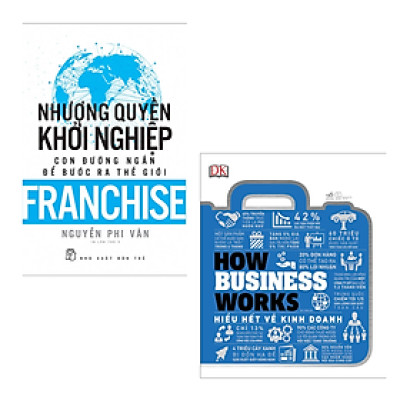 Combo 2 Cuốn Giúp Khởi Nghiệp Thành Công Hay- Nhượng Quyền Khởi Nghiệp - Con Đường Ngắn Để Bước Ra Thế Giới+How Business Works - Hiểu Hết Về Kinh Doanh