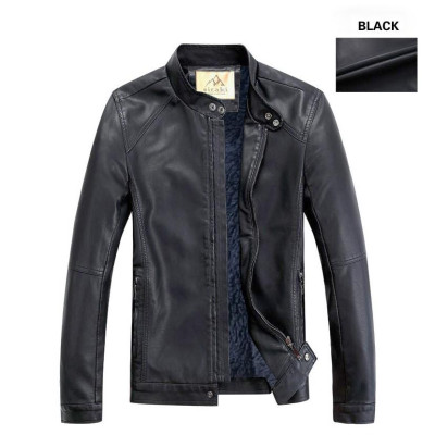 ÁO KHOÁC DA NAM LÓT LÔNG AD24