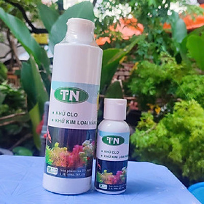 TN13A Khử Clo, Kim Loại Nặng Bể Cá Cảnh (50ml/250ml) - Công Thức Mới