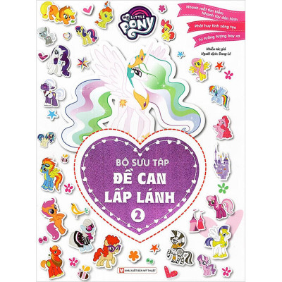 ComBo Bộ Sưu Tập Đề Can Lấp Lánh Pony - Tập 1+2 (Bộ 2 cuốn)