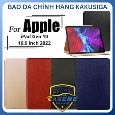 [iPad Gen 10 2022] Bao da Kakusiga dành cho iPad Gen 10 10.9 inch (2022) - Hàng chính hãng