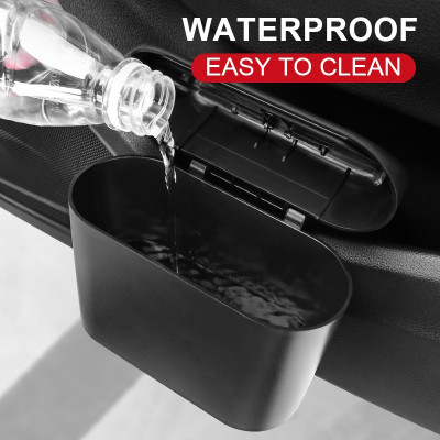 Thùng rác mini ô tô, thùng đựng rác ô tô xe hơi nhỏ gọn đa năng gắn cửa xe sau ghế tiện dụng