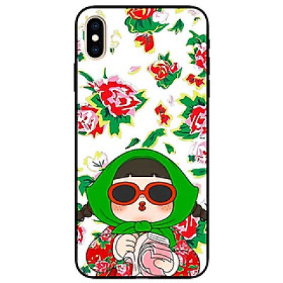 Ốp lưng dành cho Iphone X - Xs - Xs Max - XR - 11 - 11 Pro Max - Cô Gái Trung Hoa - Hàng Chính Hãng
