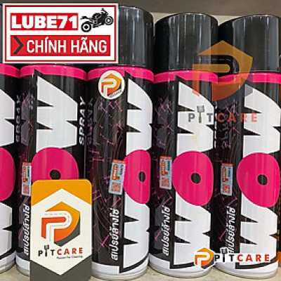Bộ Chăm Sóc Sên Xe Xịt Sên Maxima Chain Wax Và Vệ Sinh Sên WOW Kèm Bàn Chải 3 Mặt Tiện Dụng