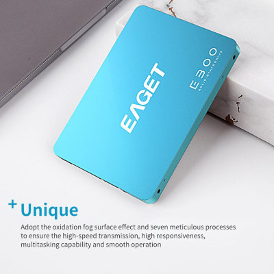 EAGET E300 SSD 2.5inch SATA 3.0 960GB Solid State Drive High Speed Reading Writing SSD for Laptop Desktop Computer