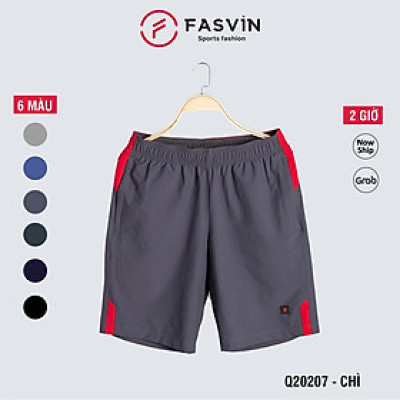 Quần đùi nam Fasvin Q20207.HN quần short thể thao vải gió chun chất lượng cao mềm mại thoáng mát không bai không xù