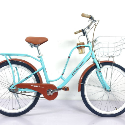 Xe Đạp Mini  Wahama Phoenix Thời Trang Size 24-26"inch - Tặng Bình nước, đồ lắp xe