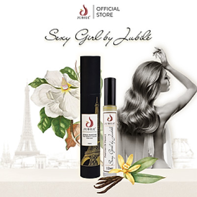 S.e.x.y GirI by Jubilé -  Tinh dầu nước hoa Pháp nữ Dạng lăn 12ml Thơm Lâu, Sang Trọng, Quyến Rũ