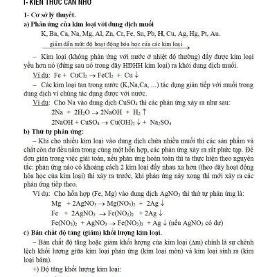 22 Chuyên Đề Hay Và Khó - Bồ Dưỡng Học Sinh Giỏi - Hóa Học THCS - Tập 1