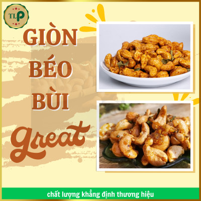 HẠT ĐIỀU RANG TỎI ỚT CỰC NGON TÂN LỘC PHÁT