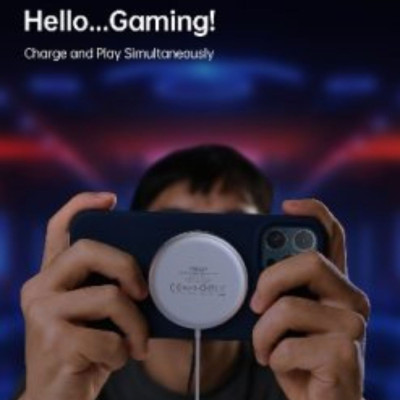 Đế sạc không dây Mag-safe Choetech T580 dùng cho Ip và tai nghe có chuẩn sạc QI (Hàng chính hãng)