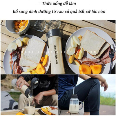 Máy Xay Sinh Tố Morphy Richards MR9500 600ml Công Suất 300W - Hàng Nhập Khẩu