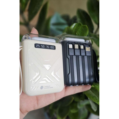 Sạc dự phòng POWER 10000 mAh, tích hợp 4 cổng sạc, màn hình LED - Đèn LED, PD 22.5W, nhỏ gọn - tiện lợi, BH 12 tháng