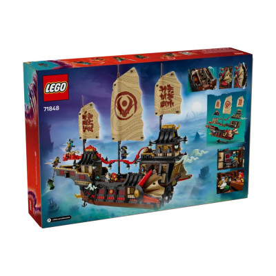 Đồ Chơi Lắp Ráp Thuyền Phiêu Lưu Ninjago LEGO NINJAGO 71848 (2387 chi tiết)