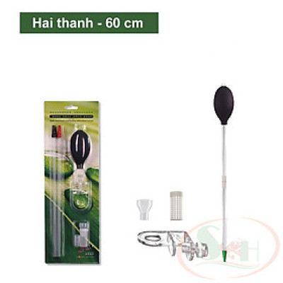 Ống bơm Walkingfarm cho san hô ăn vệ sinh hút cặn đa năng bể cá tép thủy sinh