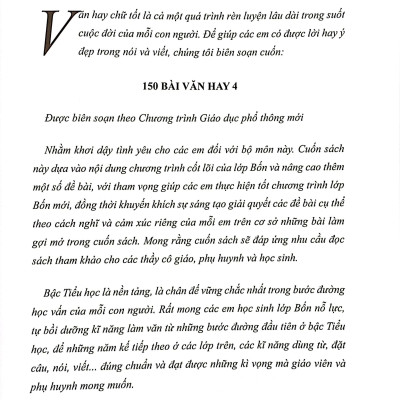 Sách - 150 Bài Văn Hay 4