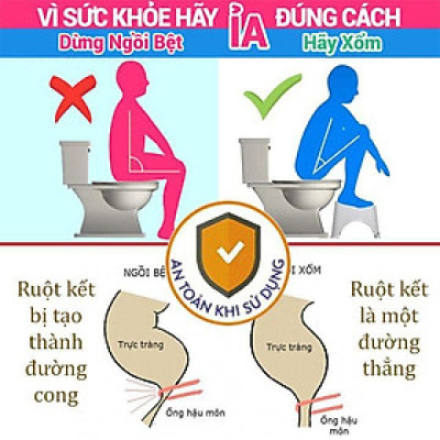 Ghế kê chân toilet