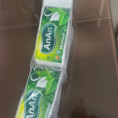 Khăn Giấy Vệ Sinh Anan 10 Cuộn Khăn Giấy Khô Đa Năng 2 Lớp