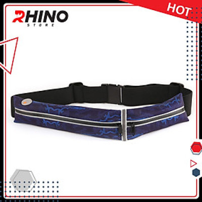 Đai đeo thắt lưng thời trang thể thao cho nam nữ Rhino B202 đựng vừa điện thoại 6.5 Inch, dùng khi chạy bộ đạp xe leo núi hoặc chơi các môn thể thao khác, vải chất lượng cao Rhino Store