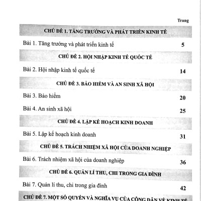 Bài Tập Giáo Dục Kinh Tế Và Pháp Luật 12 (Cánh Diều) (Chuẩn)