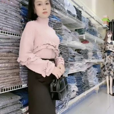 Set áo ấm thu đông kèm chân váy cao cấp Myqlothing.