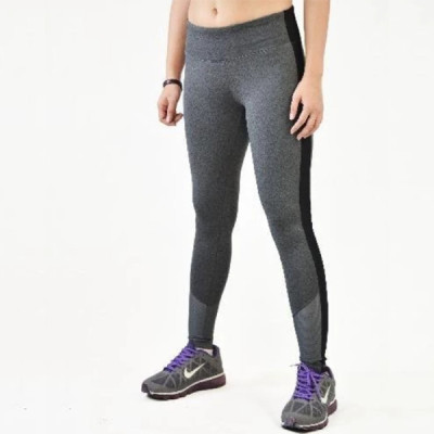 Quần dài thể thao Legging Hiye - LF005 (Xám Muối Tiêu)