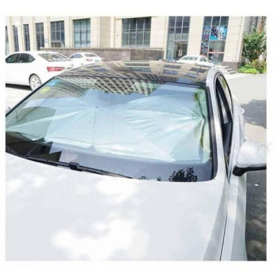 Dù che kính lái khi đỗ xe cách nhiệt chống nắng trên ô tô có thể xếp gọn (size lớn che được toàn kính lái)