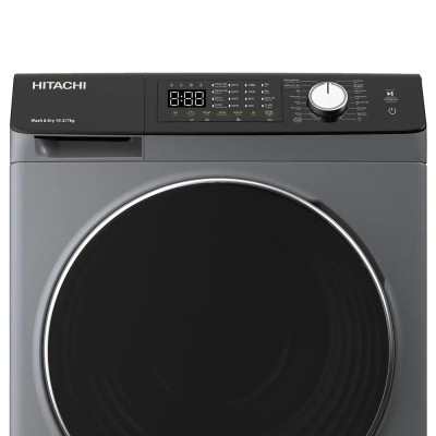 Máy giặt lồng ngang Hitachi Inverter 8.5Kg sấy 5Kg BD-D852HVOS - Hàng chính hãng
