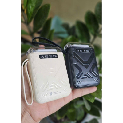 Sạc dự phòng POWER 10000 mAh, tích hợp 4 cổng sạc, màn hình LED - Đèn LED, PD 22.5W, nhỏ gọn - tiện lợi, BH 12 tháng