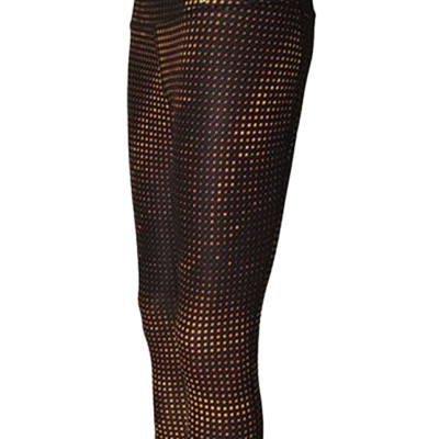 Quần Legging Nữ Just Feel Free H6626 - Đen Cam