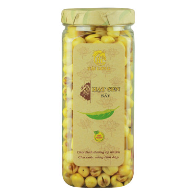 Combo Hạt Sen Sấy Hải Long (230g) + Hạt Điều Nghệ Mật Ong Hải Long (250g)