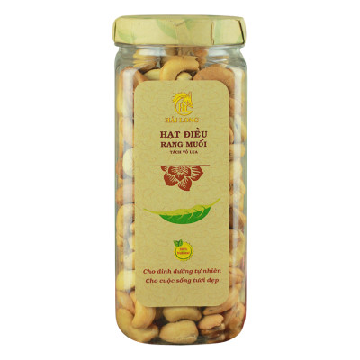 Combo Sen Sấy Gừng Mật Ong Hải Long (230g) + Hạt Điều Rang Muối Tách Vỏ Lụa Hải Long (250g)